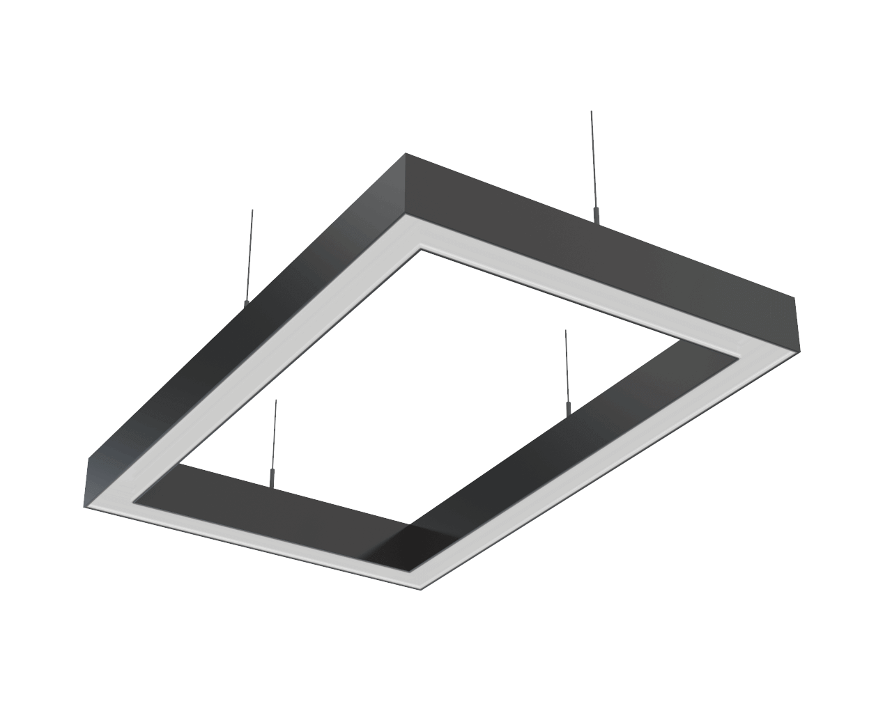 Прямоугольный светодиодный светильник LC-LP-6735 300 Вт 905x2052 мм 4000К Опал - фото 1