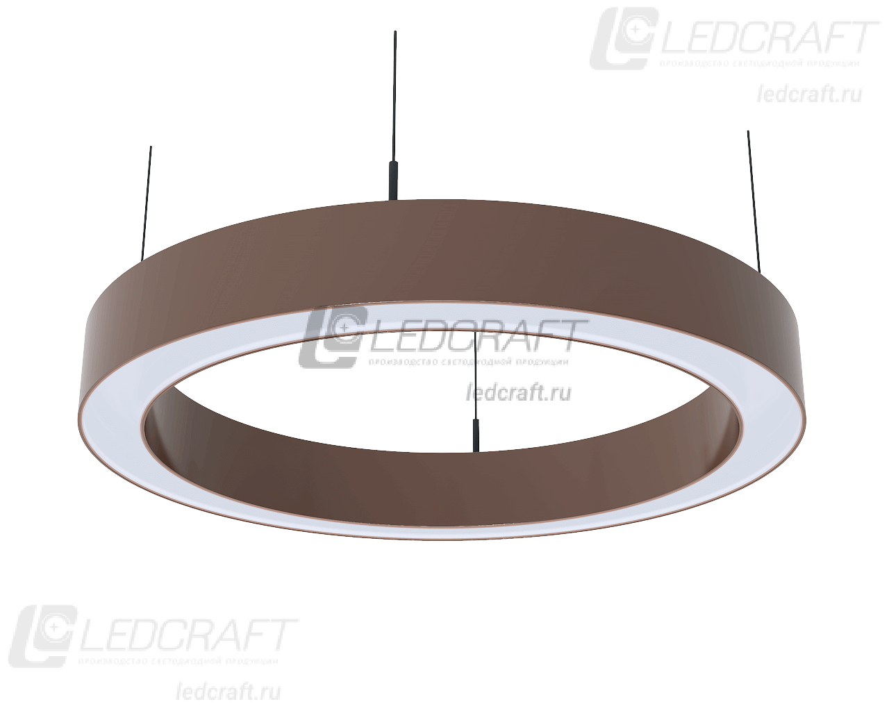 Светодиодный светильник кольцо LC-LP-5050R 208 Вт 1990 мм 6000К Опал - фото 10